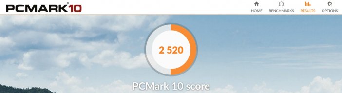 wyniki w pcmark 10 komputera z podkręconym do 4,1 GHz AMD Athlon 220GE 