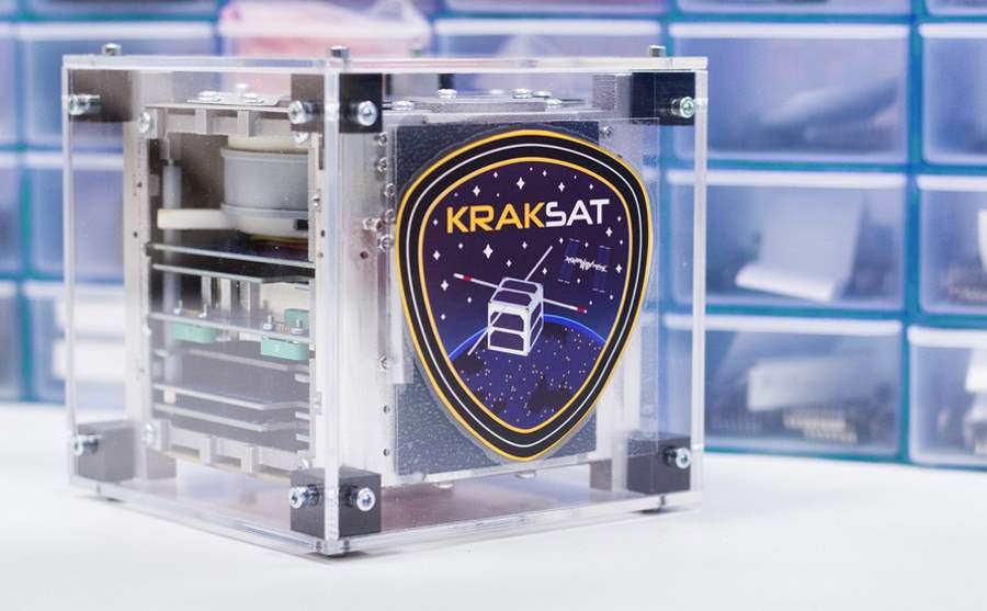 Krakowski satelita badawczy w kosmosie