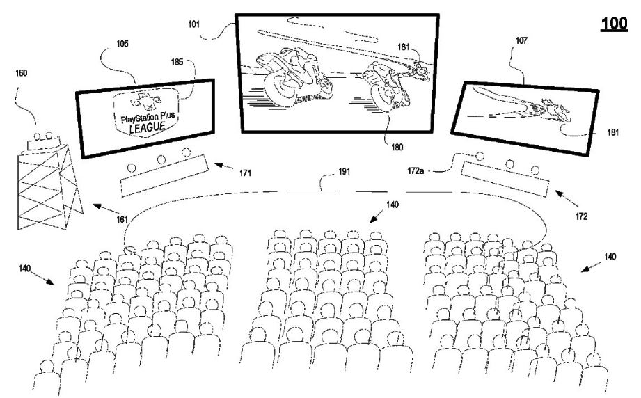 Sony patentuje system transmisji zawodów e-sportowych pod VR
