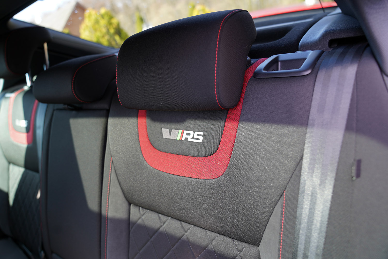 Škoda Octavia RS 245 - wnętrze