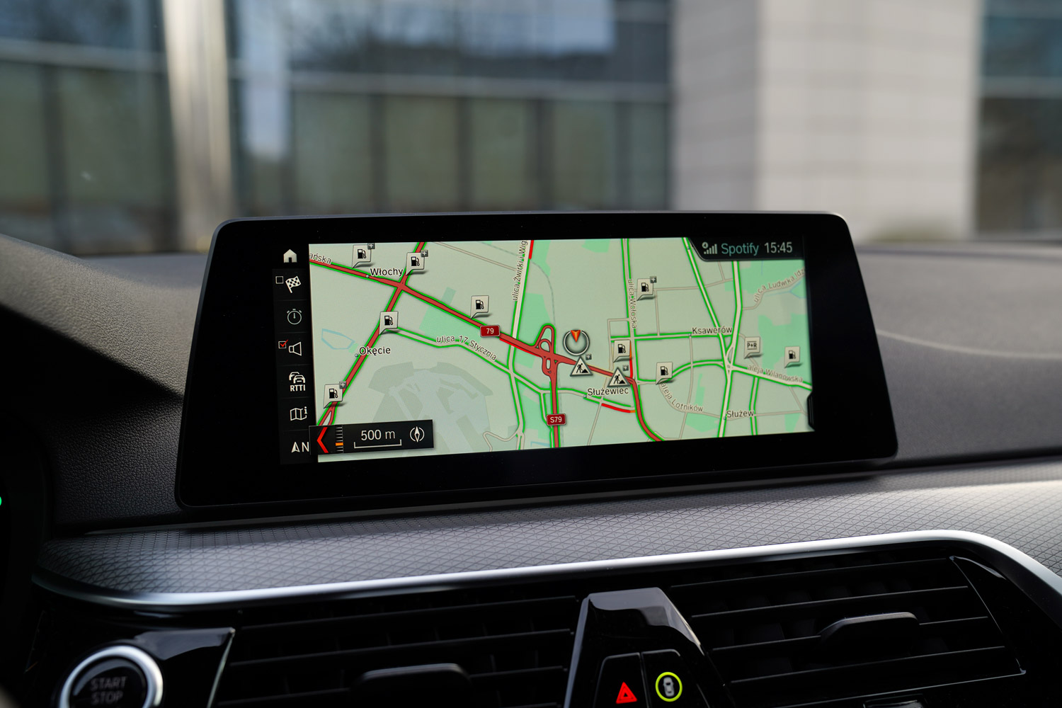 BMW 525d Touring - kokpit