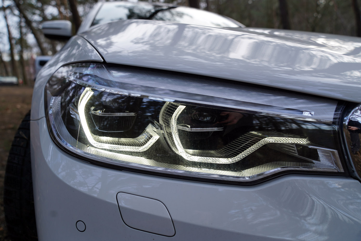 bmw 525d touring na zewnątrz