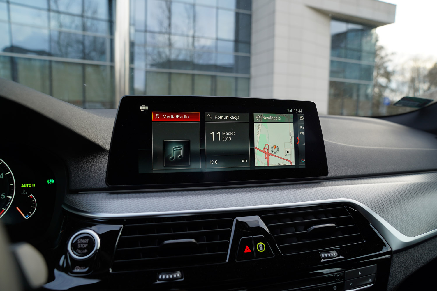 BMW 525d Touring - kokpit