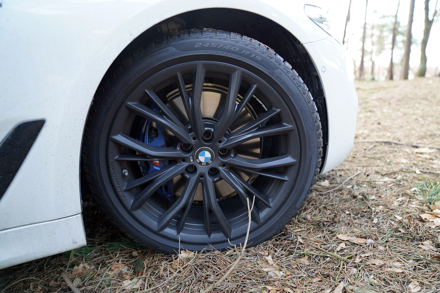 bmw 525d touring na zewnątrz