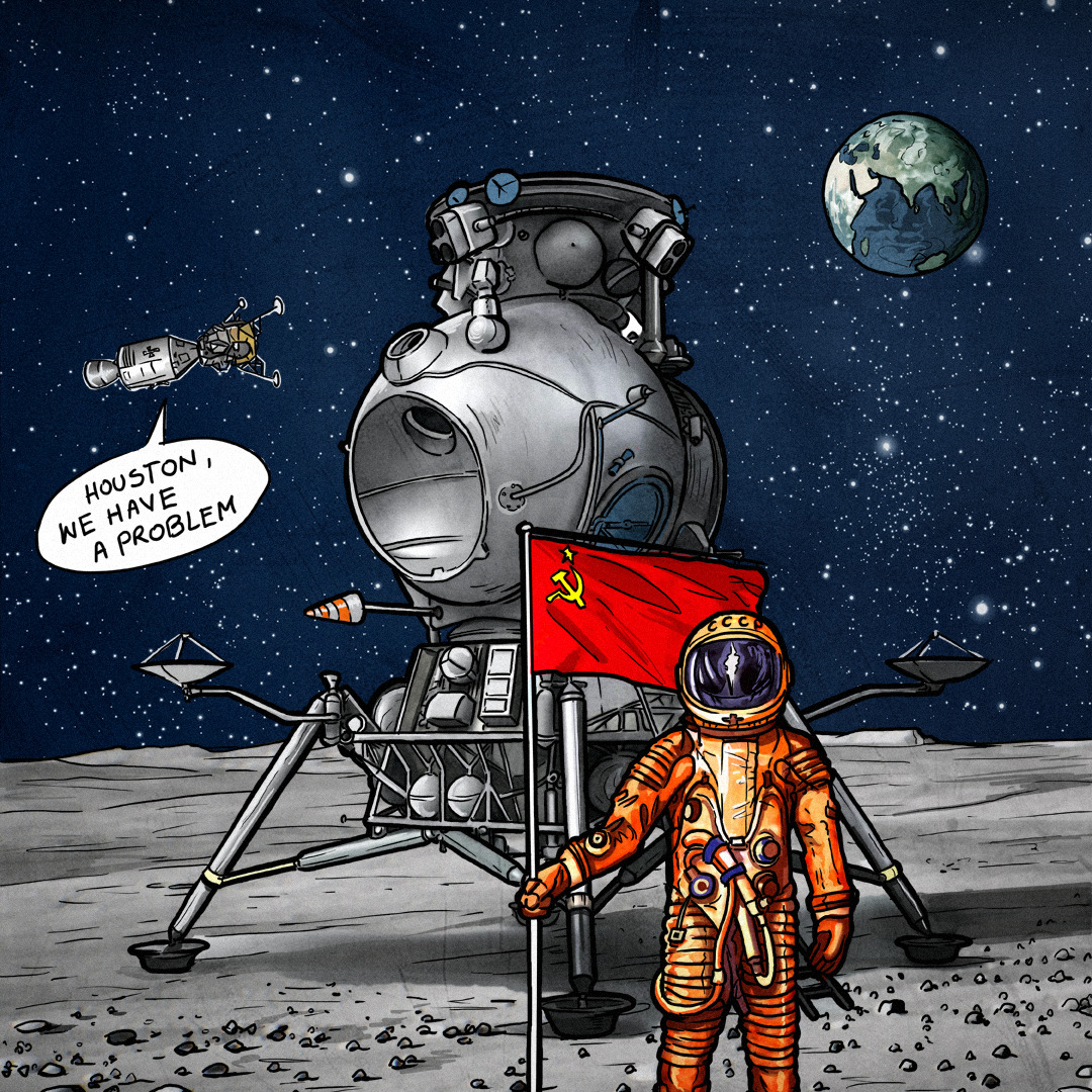 Gdyby Rosjanie pierwsi wylądowali na Księżycu