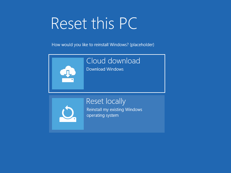 Windows w końcu z Cloud download