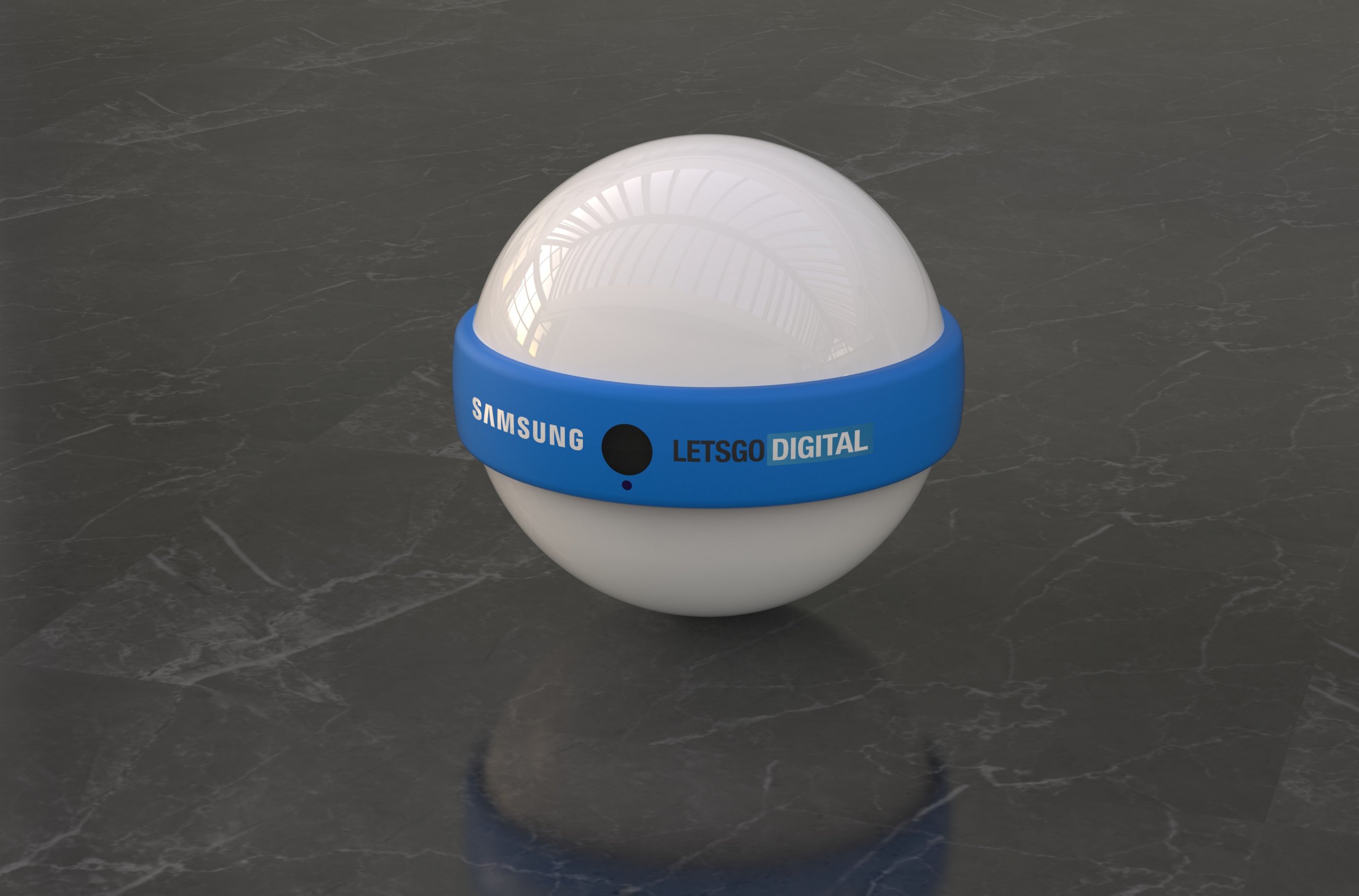 Samsung: robot w kształcie piłki. I z asystentem głosowym