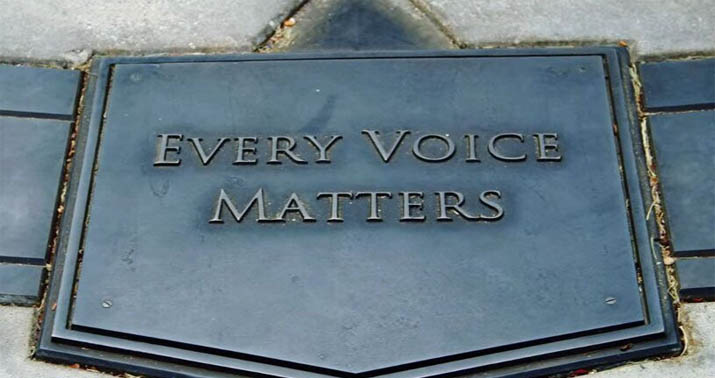 every voice matters