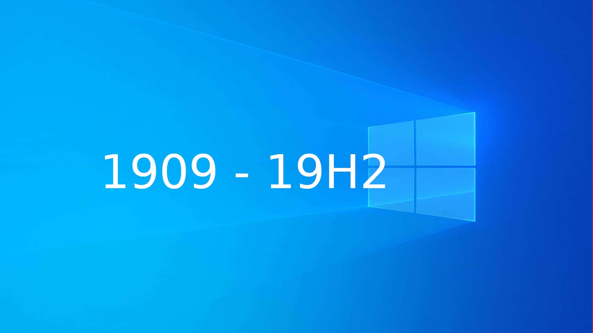 Aktualizacja Windows 10 1909 już jest dostępna