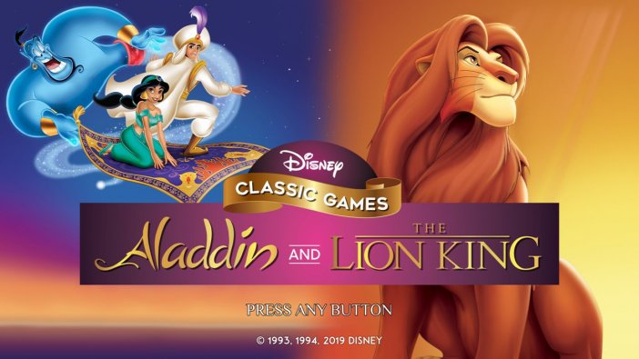 Disney Classic Games Aladyn i Król lew