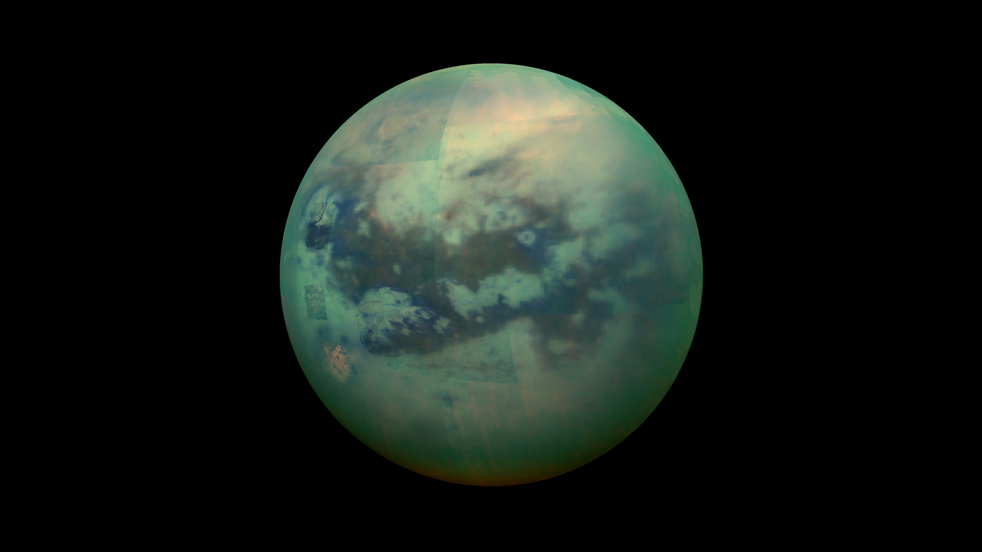 NASA opublikowała geologiczną mapę Tytana