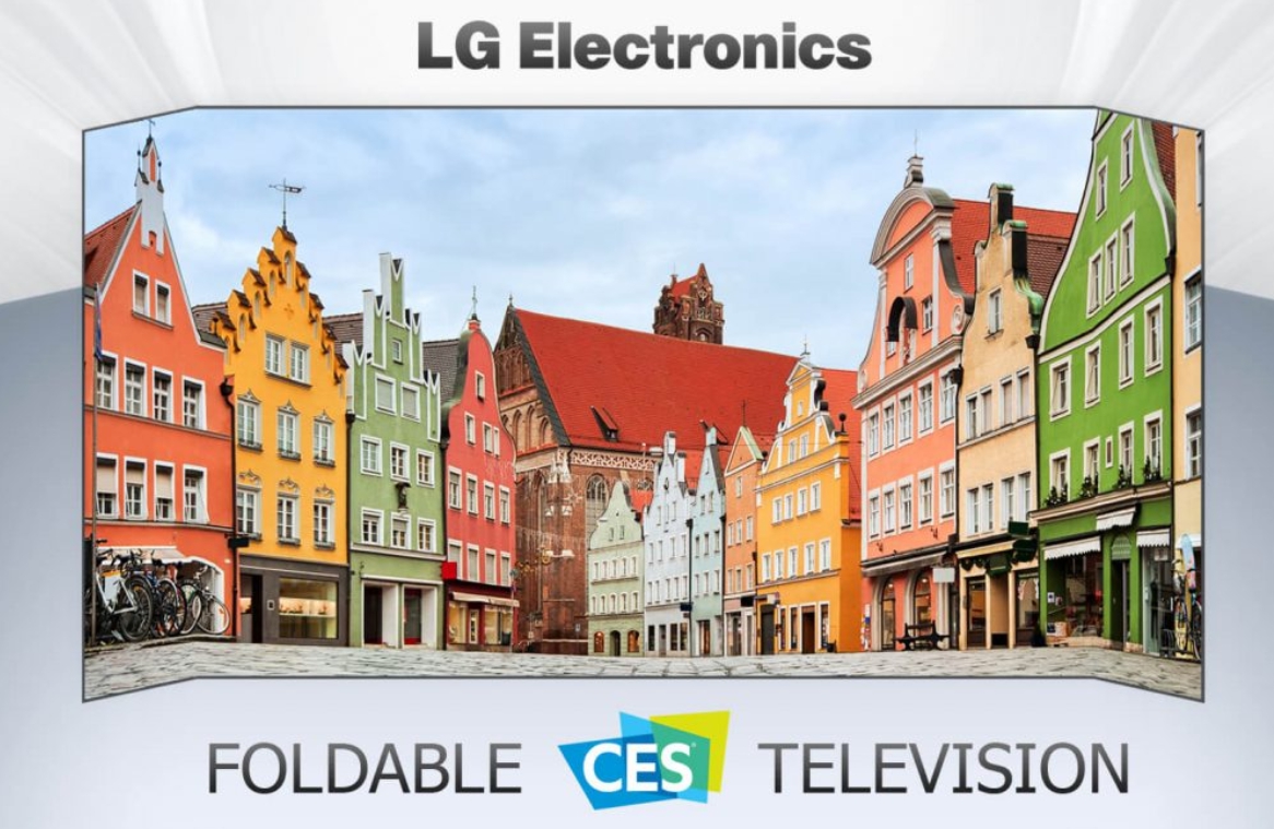 LG opatentowało elastyczny, rozkładany telewizor