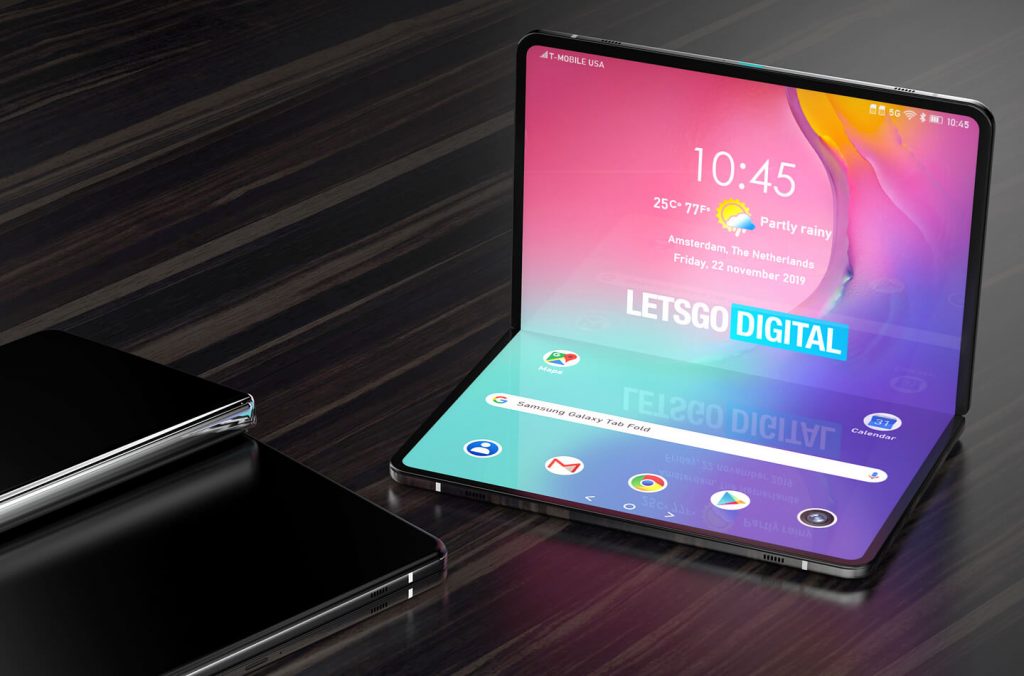 Galaxy Tab Fold – składany tablet Samsunga na nieoficjalnych renderach