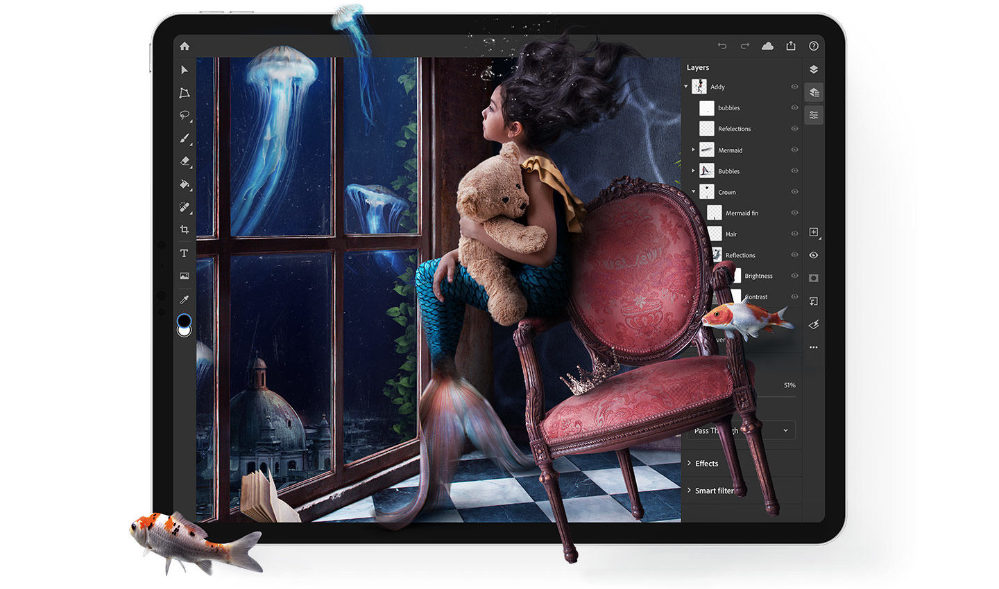 Adobe Photoshop na iPada już jest gotów do pobrania