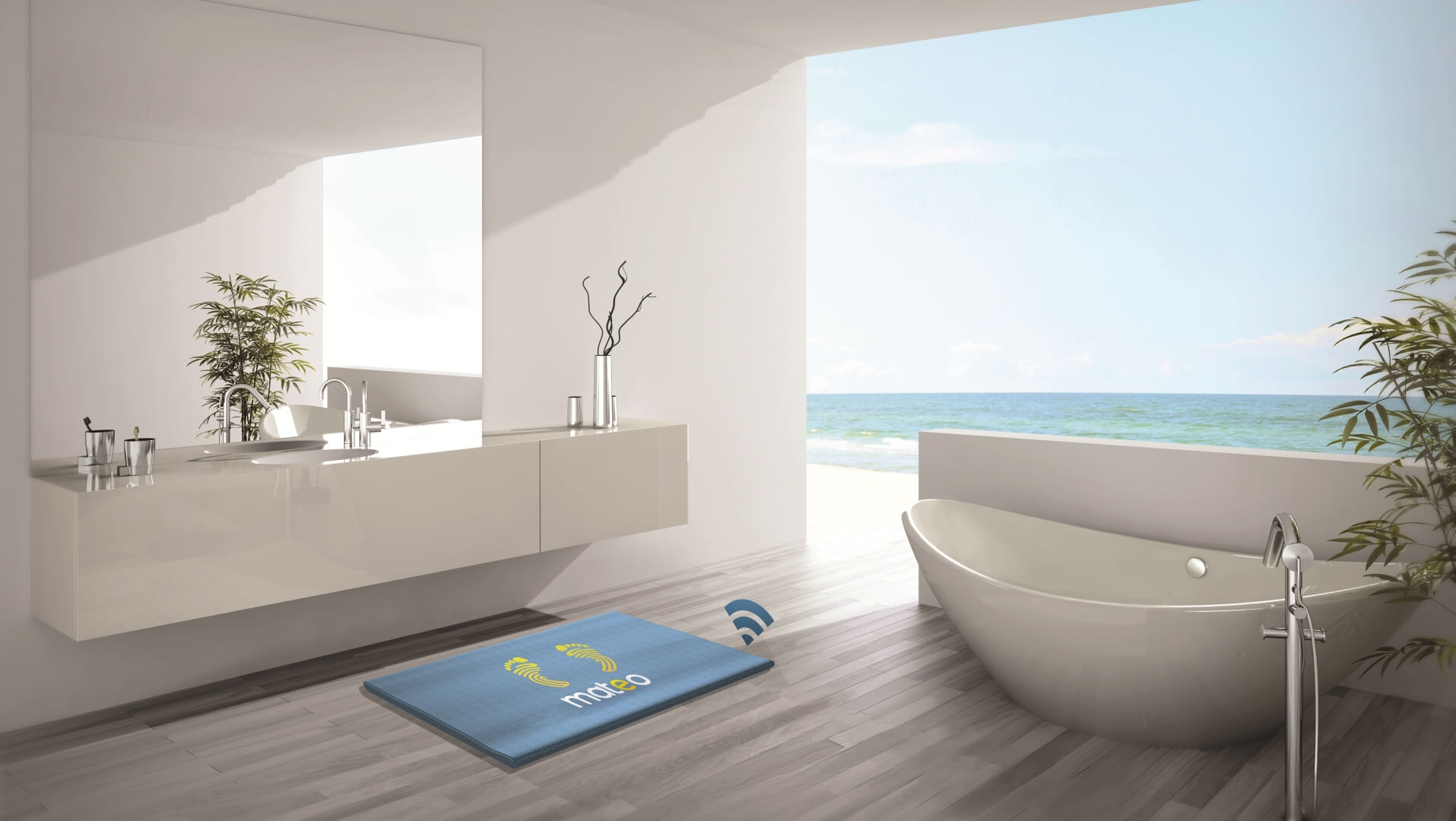 CES 2020: Mateo Bathroom Mat – smart dywanik do łazienki