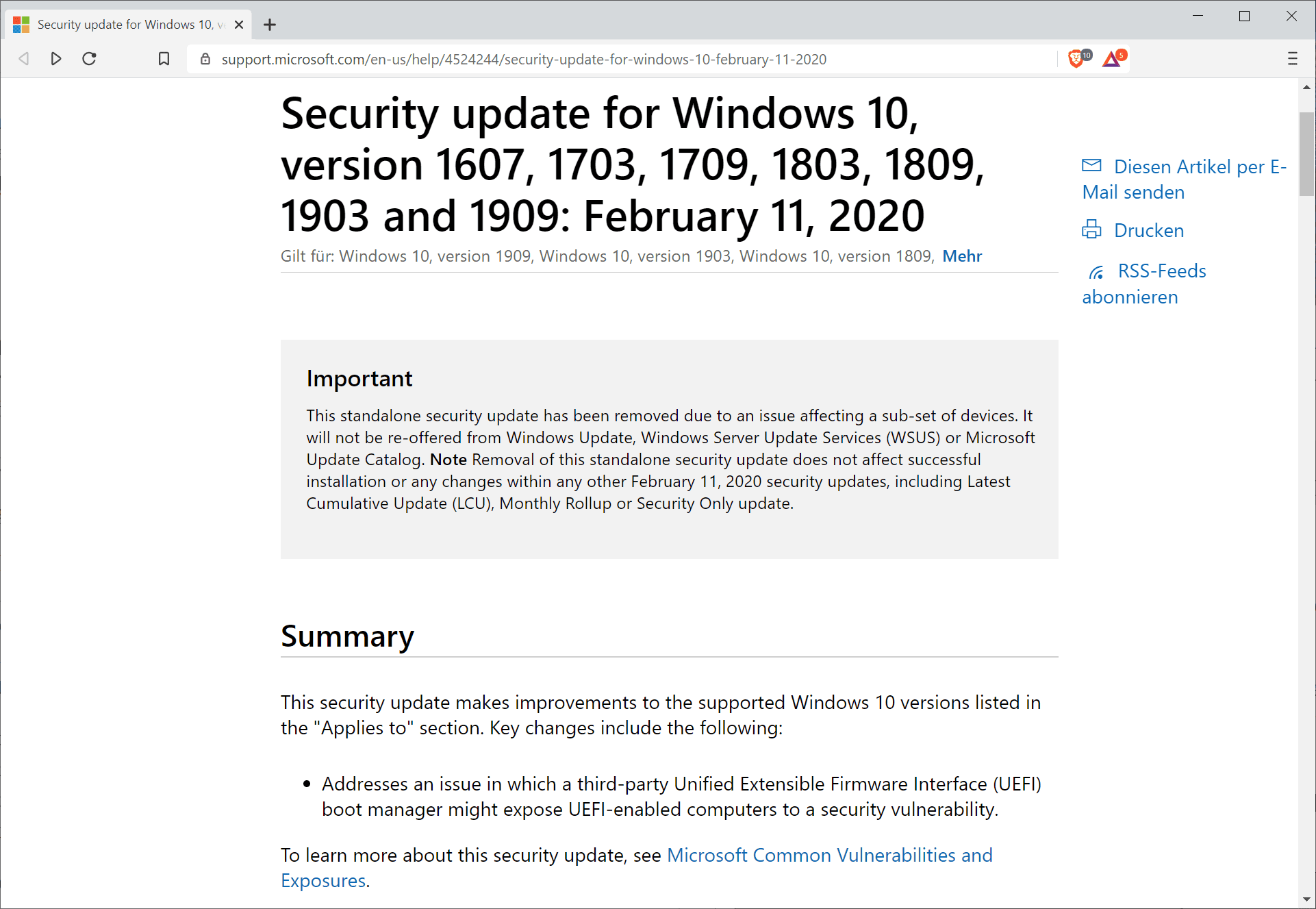 Windows 10 update, czyli niekończąca się opowieść o problemach
