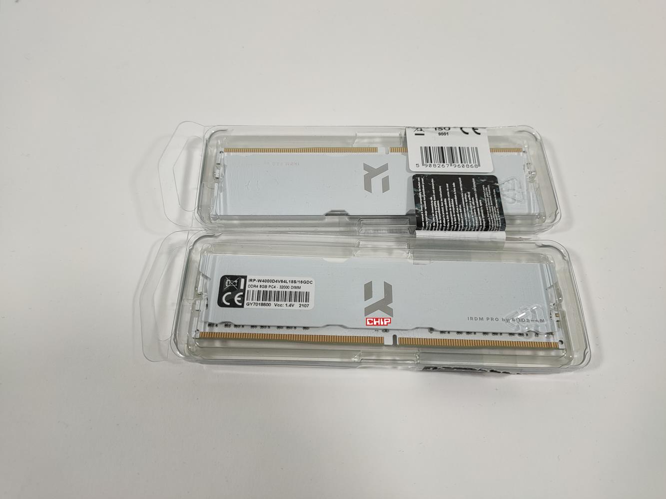 test GOODRAM IRDM PRO 2x 8GB 4000 MHz Hollow White, recenzja GOODRAM IRDM PRO 2x 8GB 4000 MHz Hollow White, opinia GOODRAM IRDM PRO 2x 8GB 4000 MHz Hollow White