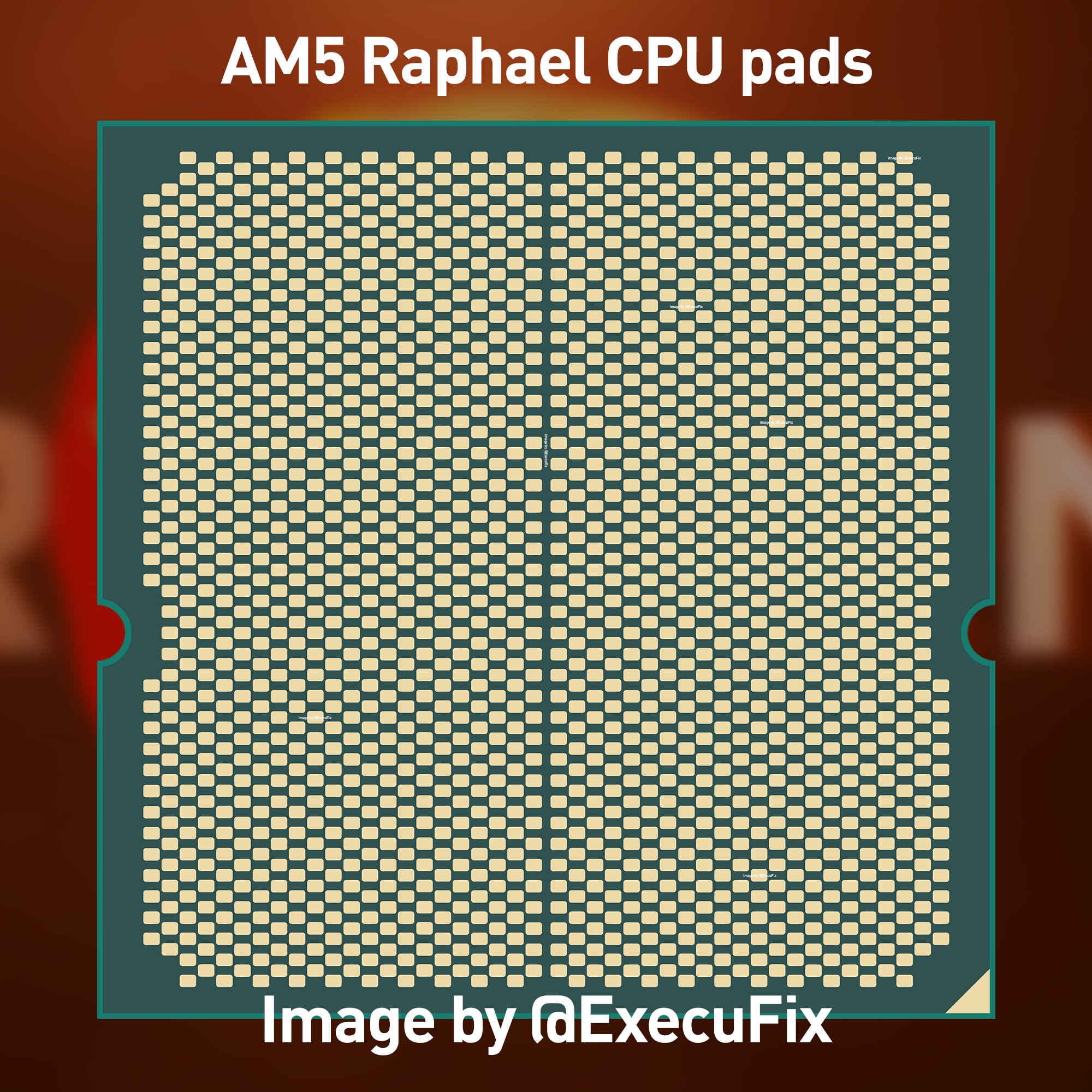render procesora Raphael, gniazdo AM5 AMD, gniazdo AM5