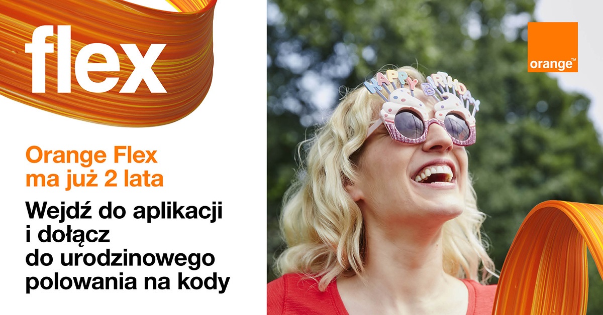 Orange Flex ma już dwa lata i rozdaje prezenty