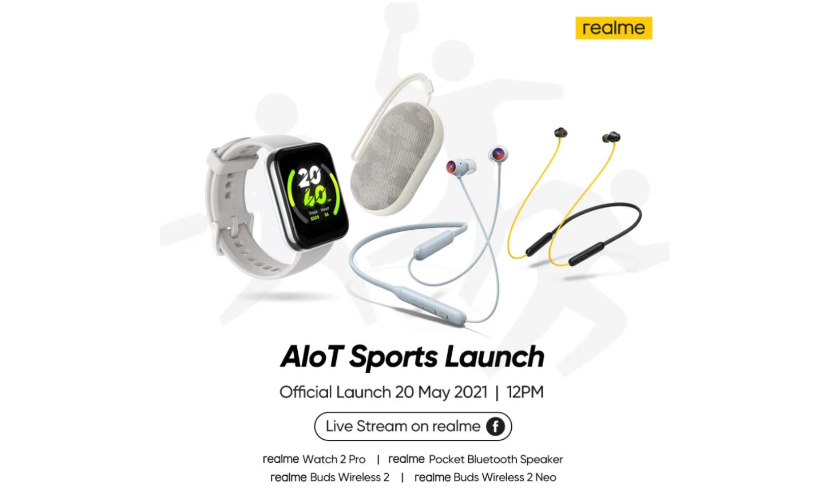 Nowości od Realme, Realme Watch 2 Pro, Realme Pocket Bluetooth speaker, Realme Buds Wireless 2, Realme Buds Wireless 2 Neo