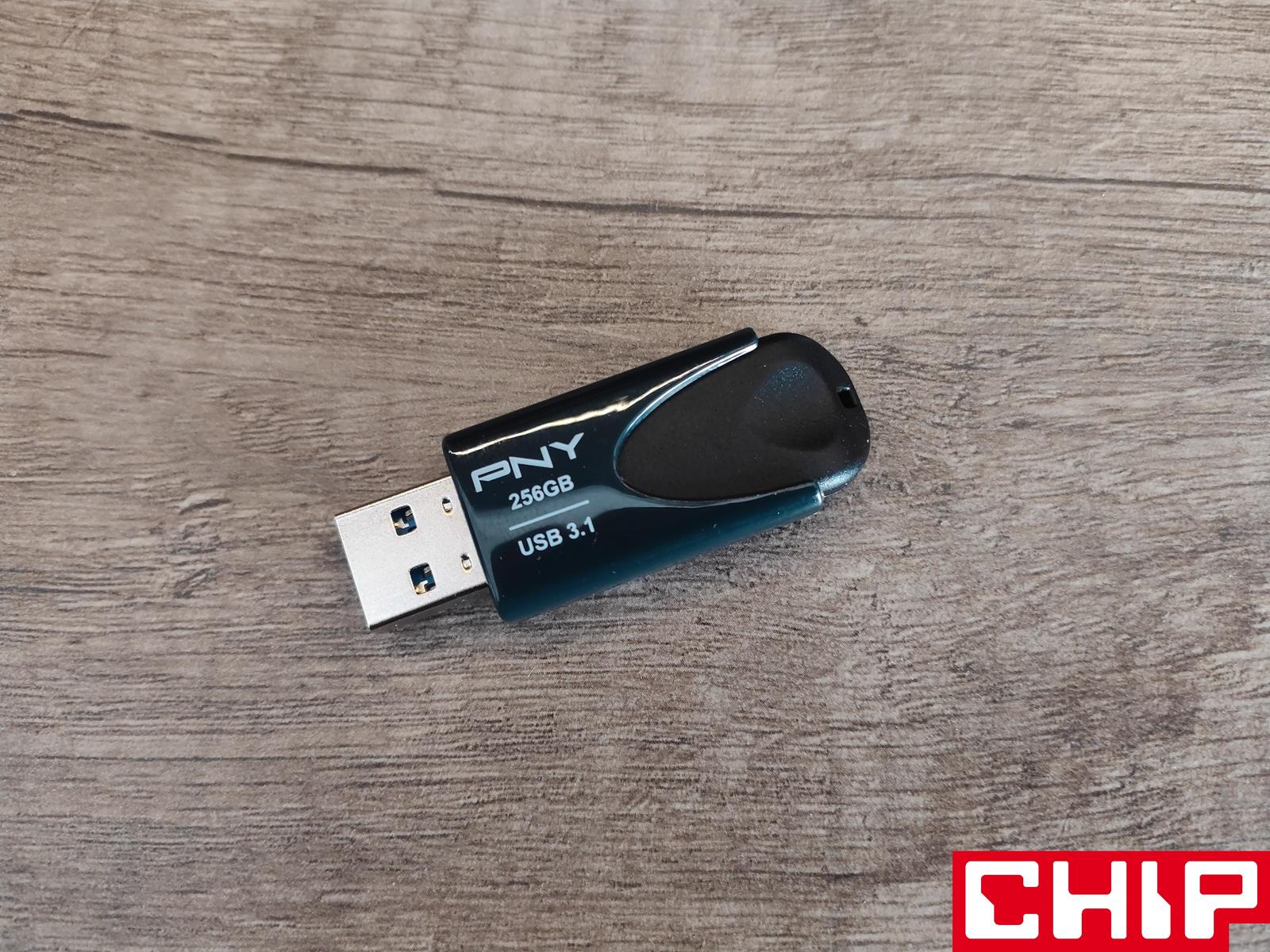 Test pendrive’a Attache 4 3.1 256GB od PNY