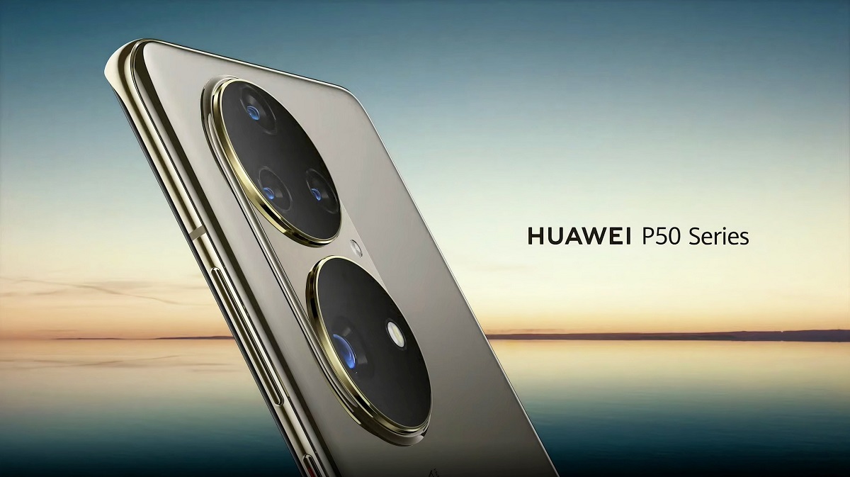 Zbliżenie na wyspę aparatów na nowych zdjęciach Huawei P50