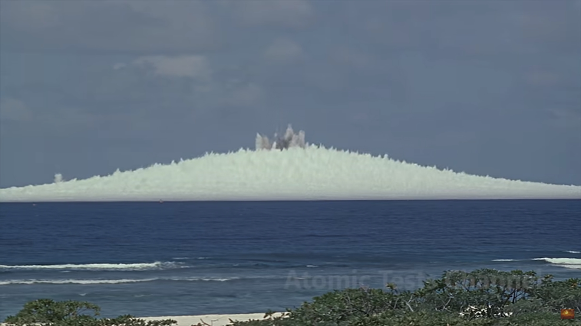 podwodny test bomby nuklearnej Mark 7, Mark 7, test Mark 7,podwodny test bomby nuklearnej