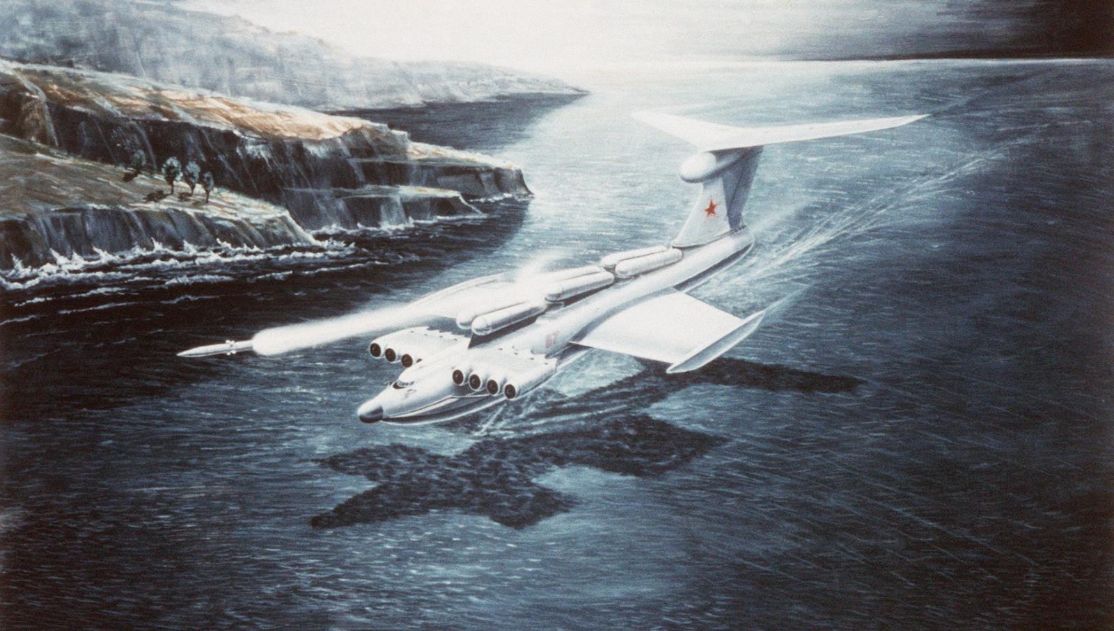 Amerykanie zainspirują się Rosją, DARPA chce ekranoplan, DARPA chce Potwora Morskiego, ekranoplan