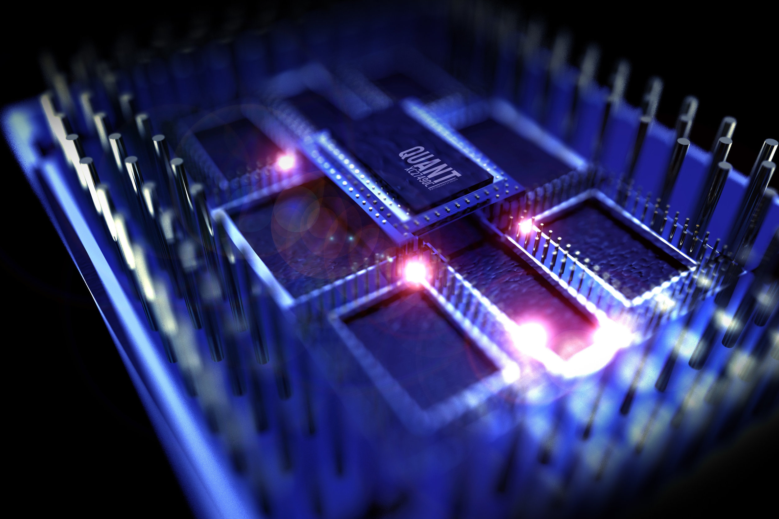 Komputery kwantowe w końcu będą mniejsze? Stworzono niezwykłe źródło mikrofal