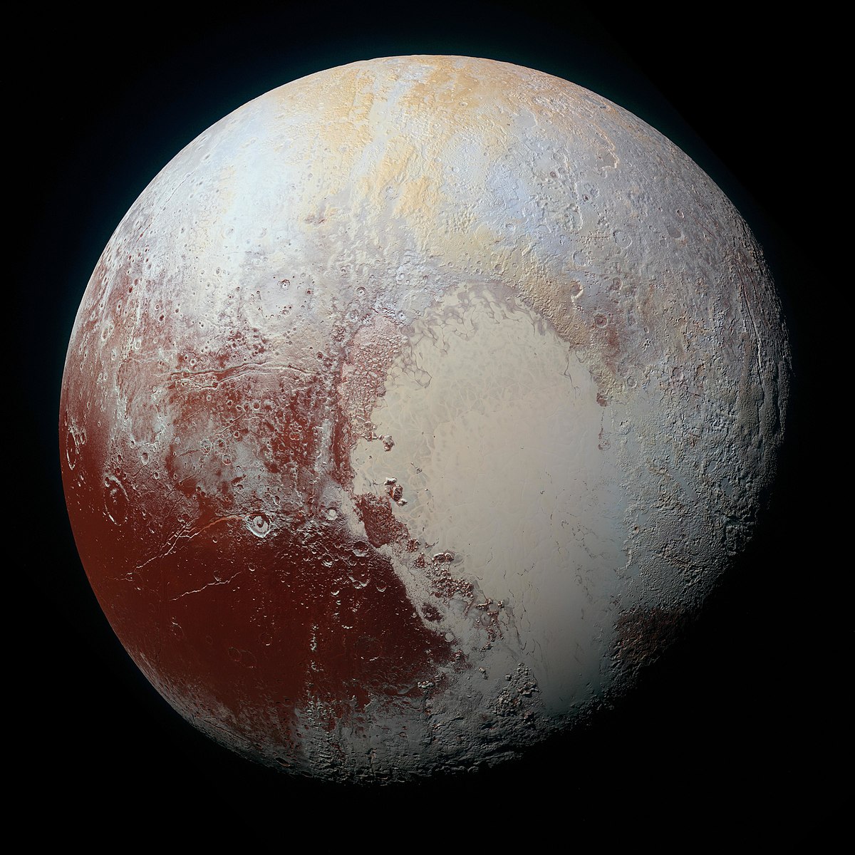 Pluton jest pokryty w sposób niespotykany w całym naszym układzie. Tamtejsze wulkany są gigantyczne