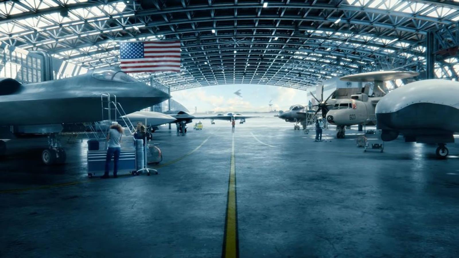 Northrop Grumman pokazał hanga, sekretny myśliwiec szóstej generacji NGAD