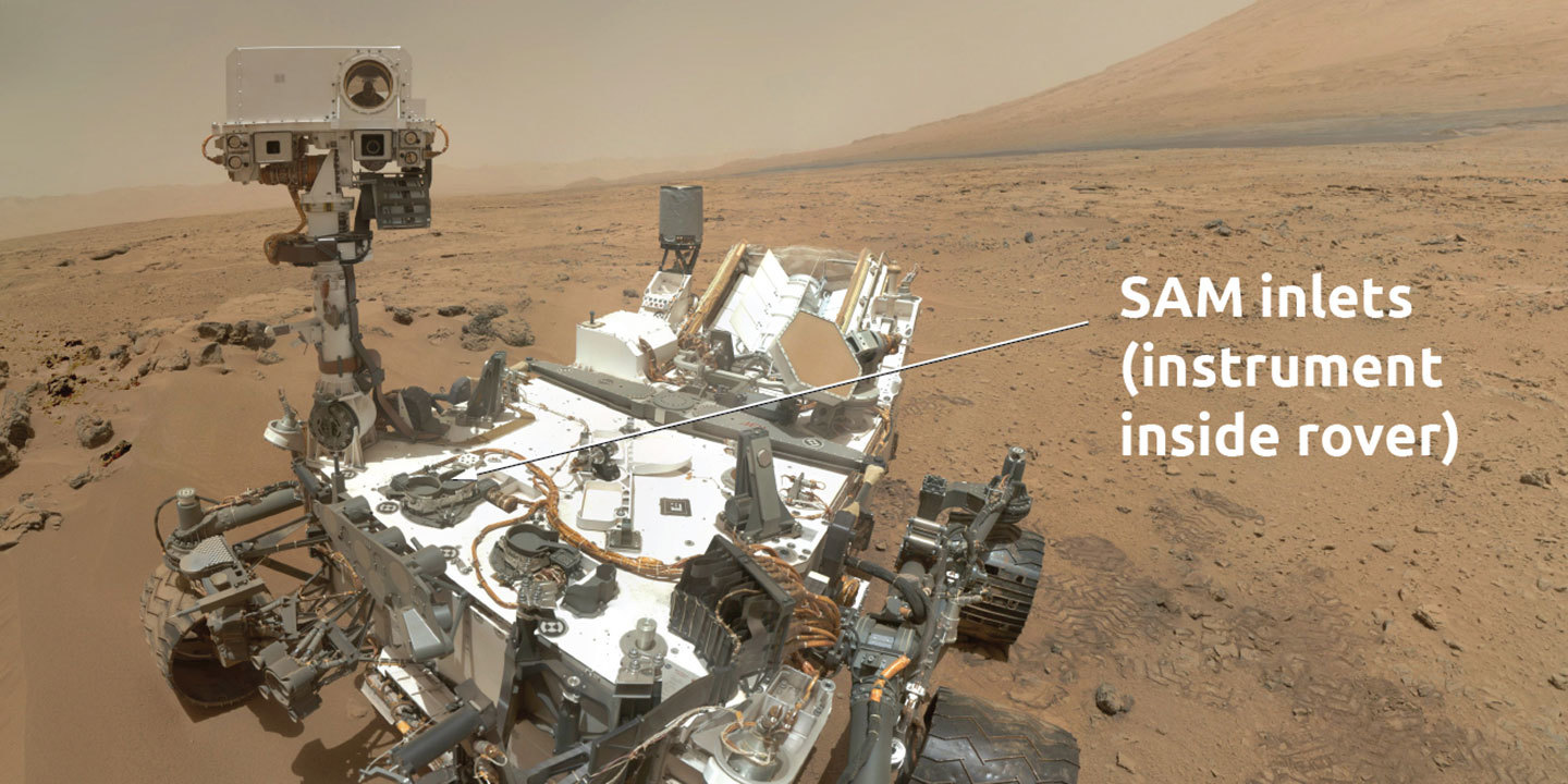 Kakao na Marsie. Łazik Curiosity dokonał ważnego znaleziska 