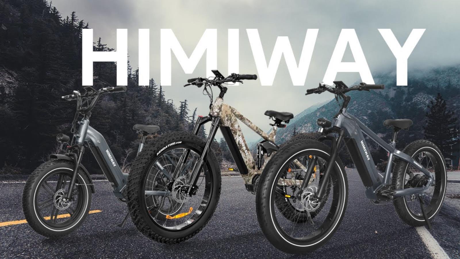 Trzy nowe elektryczne rowery od Himiway. EBike Zebra, Cobra i Big Dog w szczegółach