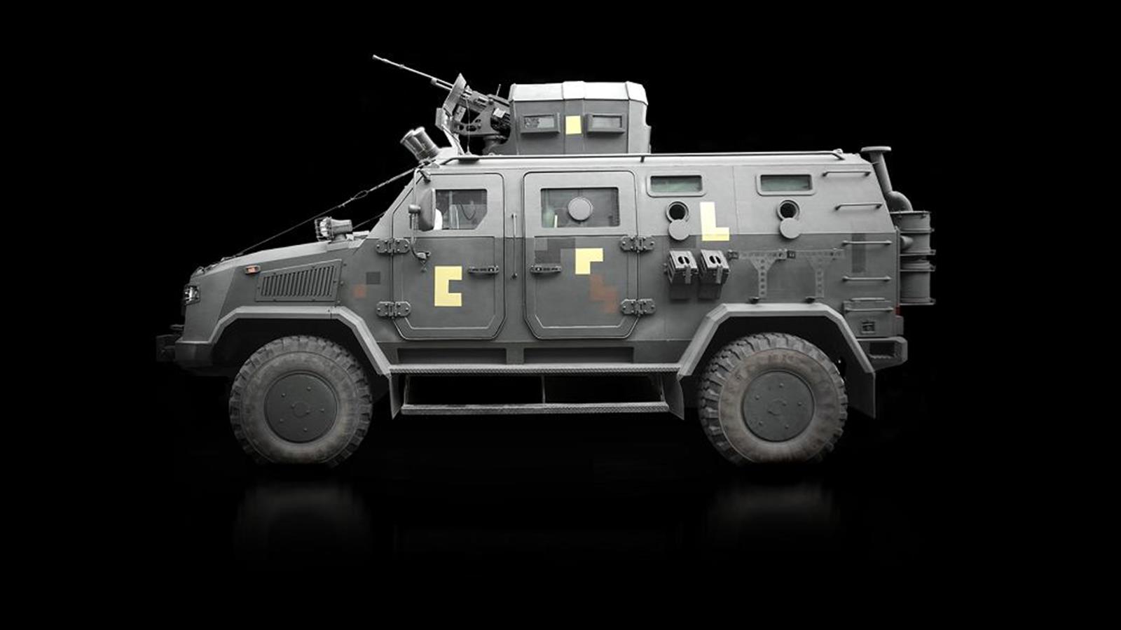 Ukraina się dozbraja, Nowe opancerzone pojazdy Kozak typu MRAP, pojazdy Kozak typu MRAP