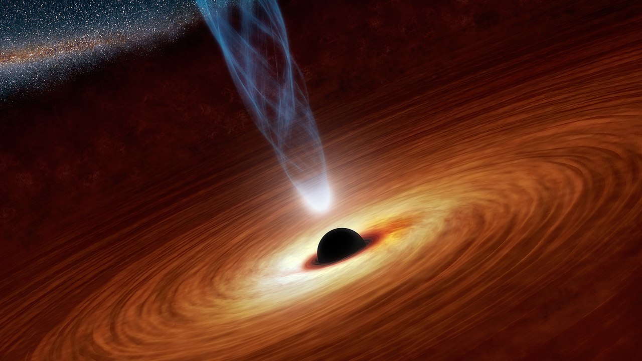 Co za gigant! Czarna dziura co sekundę mogłaby pochłaniać całą naszą planetę