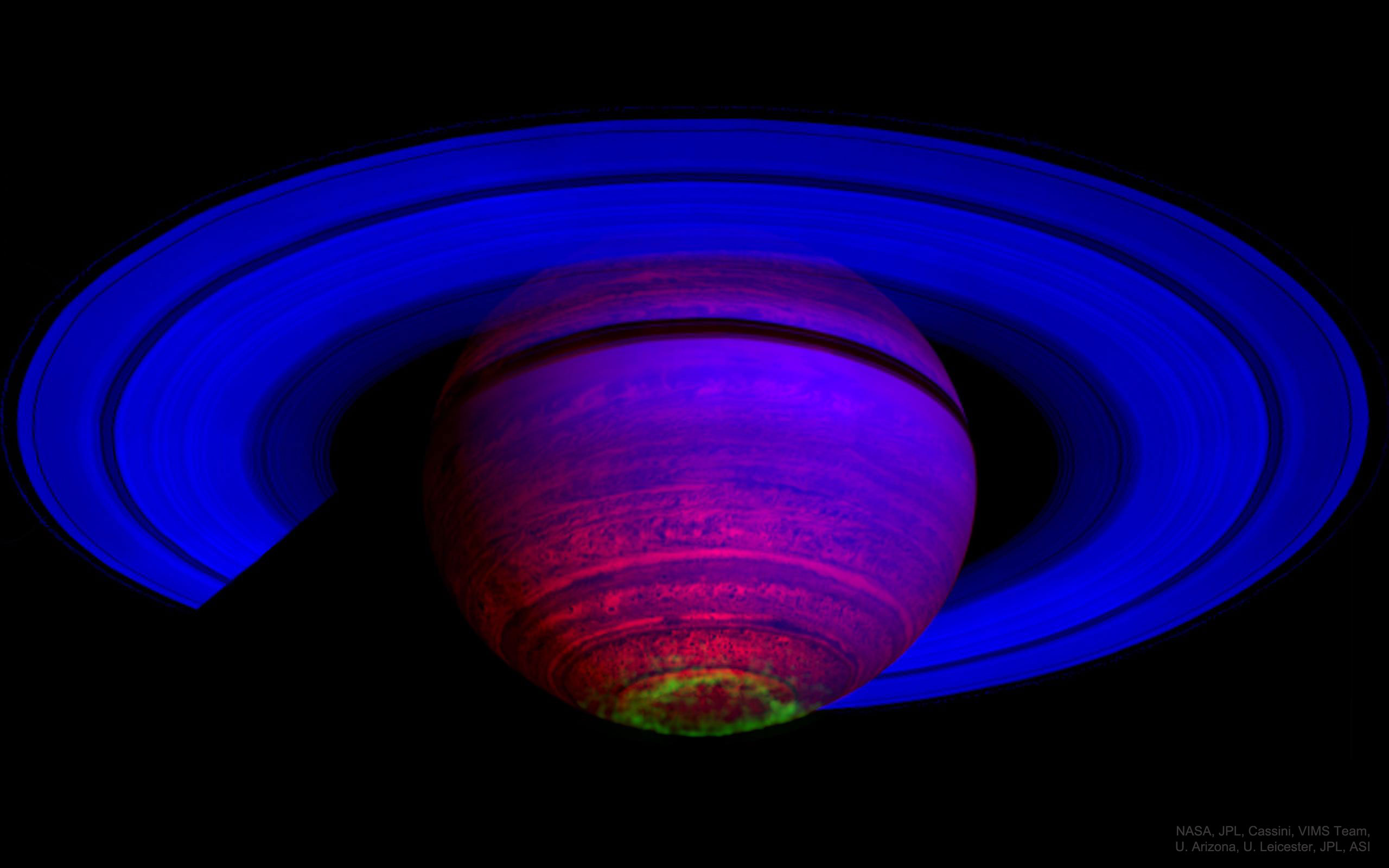 Niezwykłe zorze na Saturnie. Na Ziemi takich nie doświadczymy