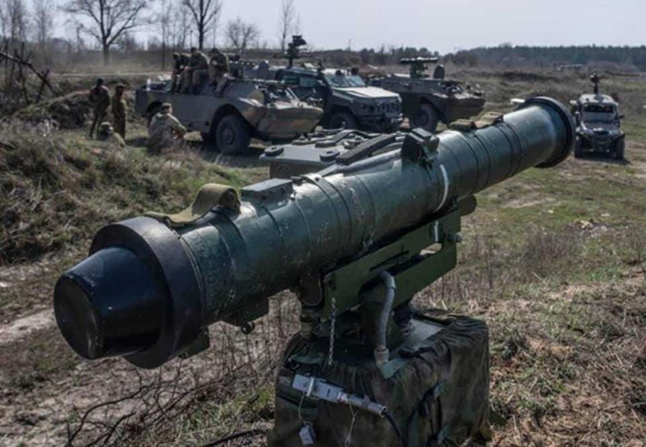 Ukraińskie przeciwpancerne zestawy Stugna i Skif,
