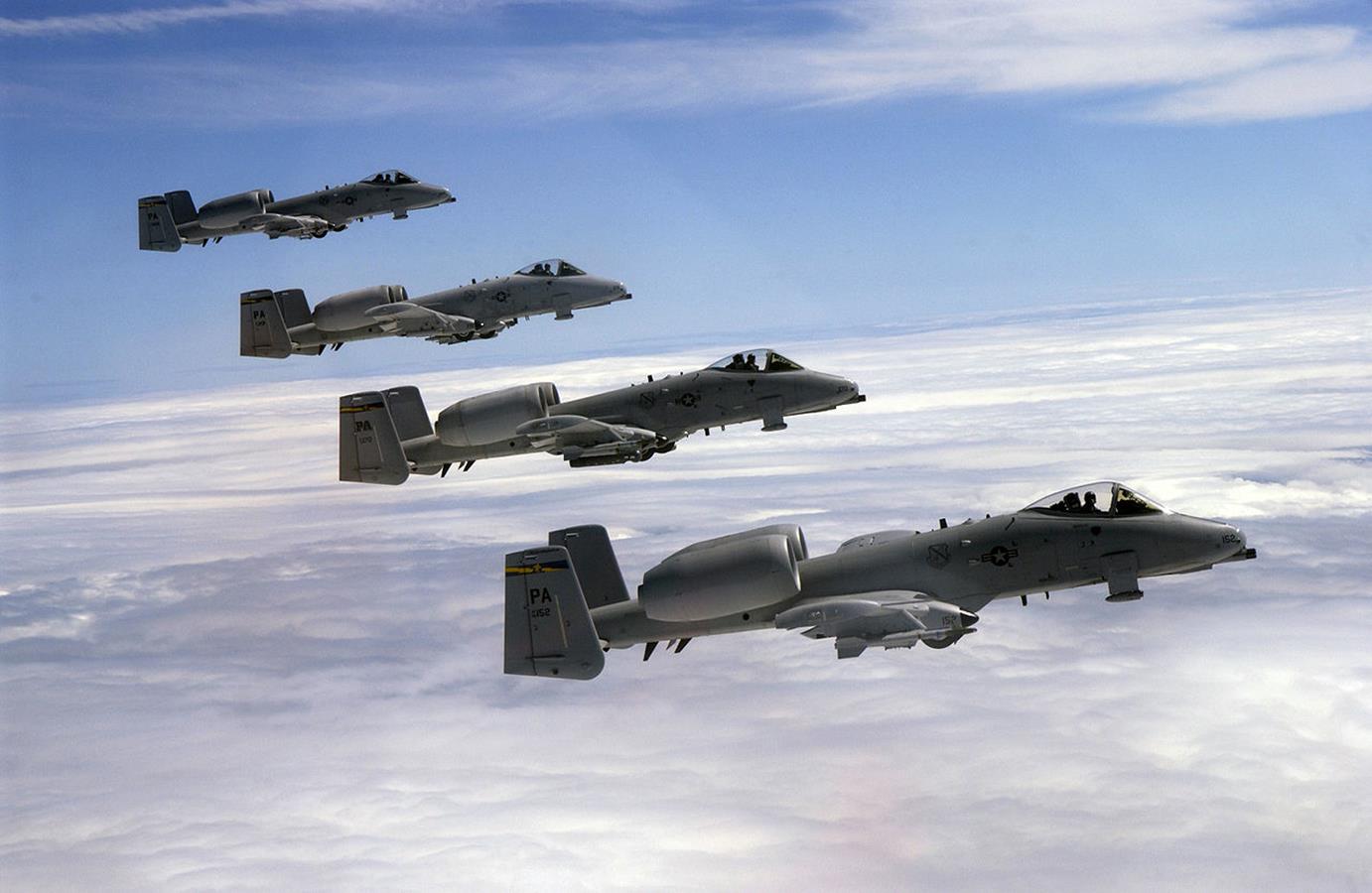 A-10 Thunderbolt II, samolot A-10 Thunderbolt II, A-10, Thunderbolt II