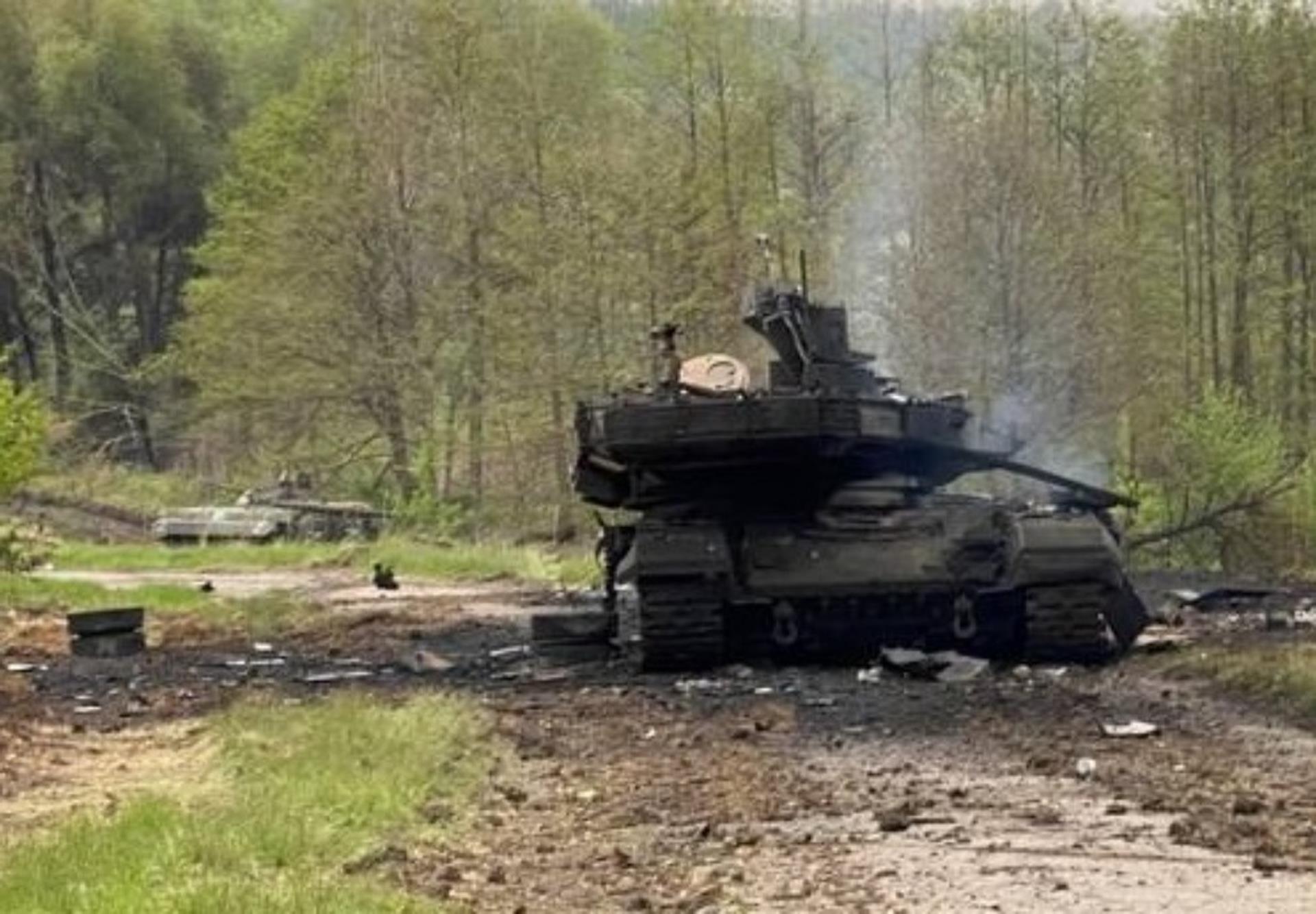 Ukraina zniszczyła najbardziej zabójczy rosyjski czołg, T-90M Proryw