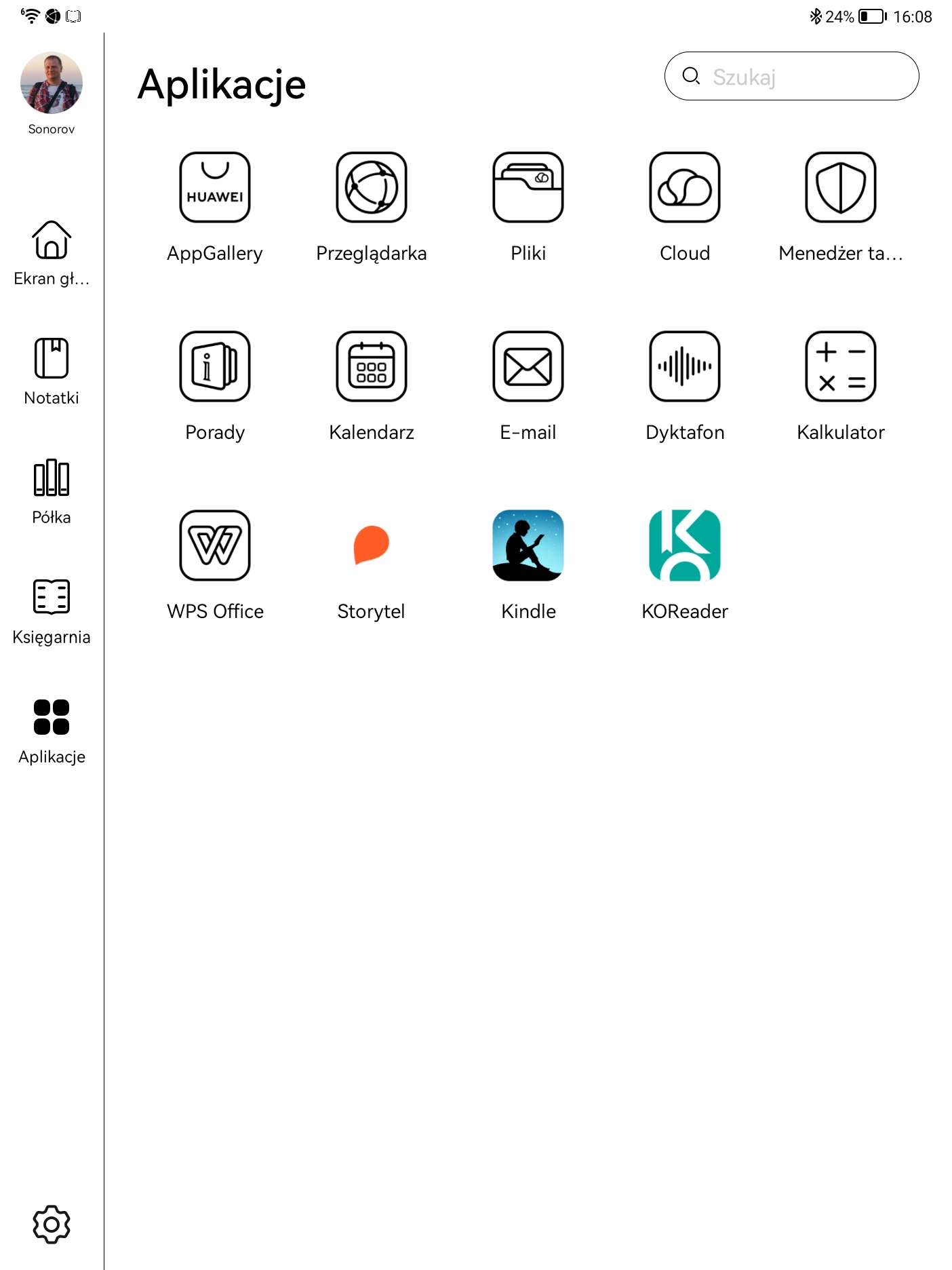 Huawei MatePad Paper screen