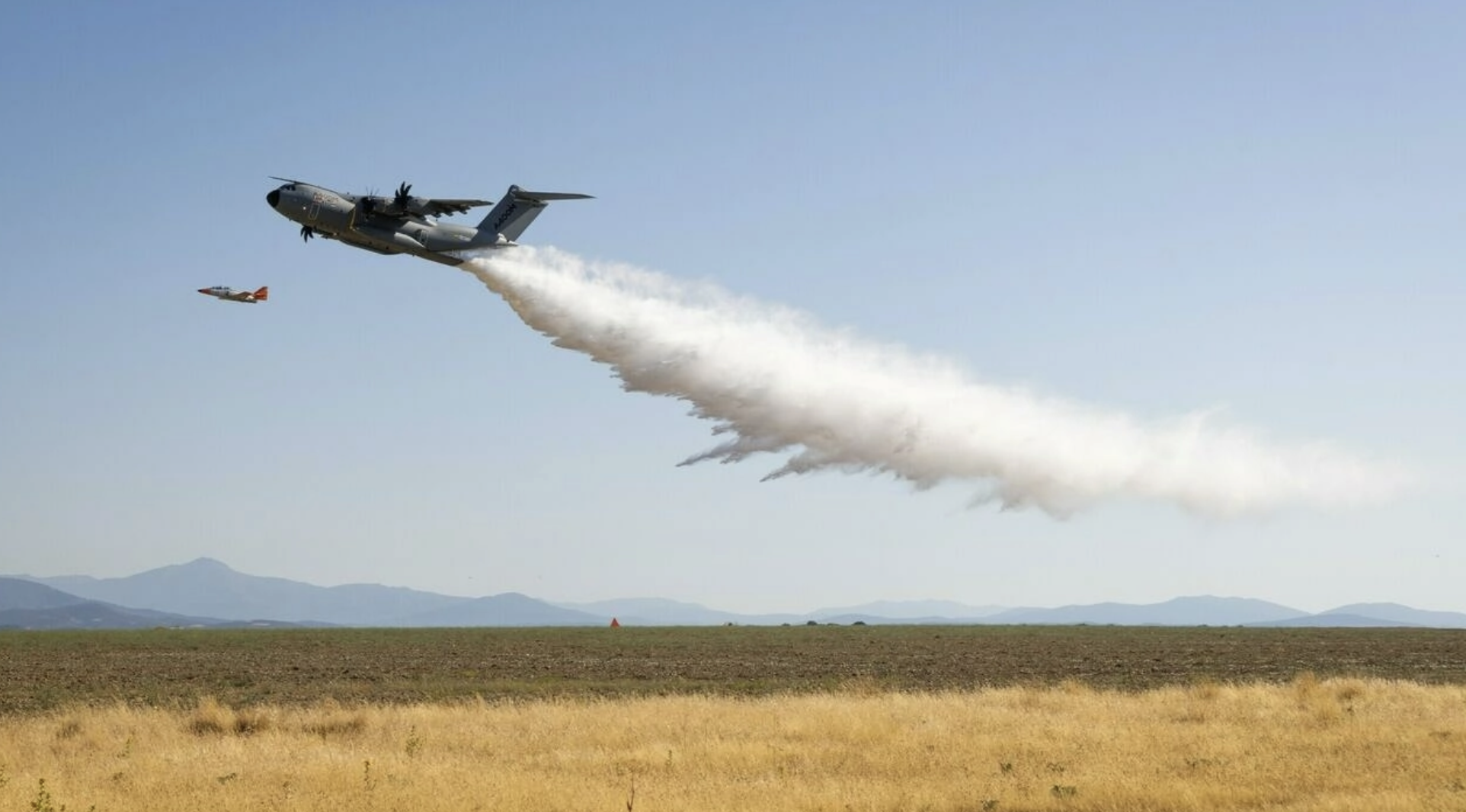 Nowy sojusznik w gaszeniu pożarów. W tym celu Airbus A400M nie był wcześniej testowany