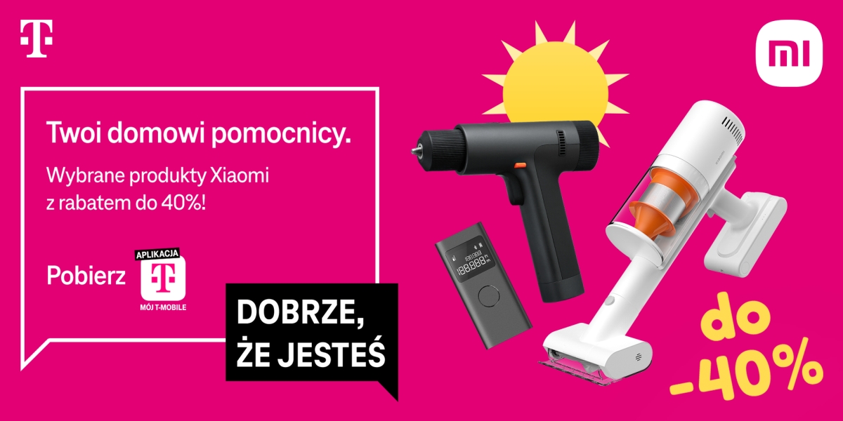 Promocja na przedłużony weekend od T-Mobile. Atrakcyjne rabaty na urządzenia Xiaomi