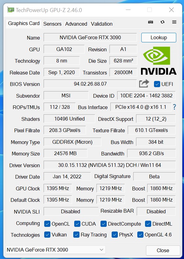 test MSI GeForce RTX 3090 Suprim X, recenzja MSI GeForce RTX 3090 Suprim X, opinia MSI GeForce RTX 3090 Suprim X