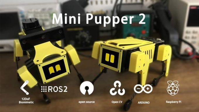 Robopiesek Mini Pupper 2 to biurkowa miniatura Spota od Boston Dynamics