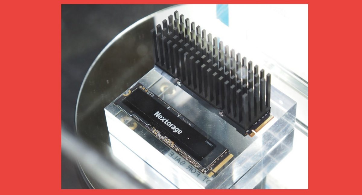 Najszybszy dysk PCIe 4.0 się chowa. Nextorage pokazał możliwości SSD nowej generacji