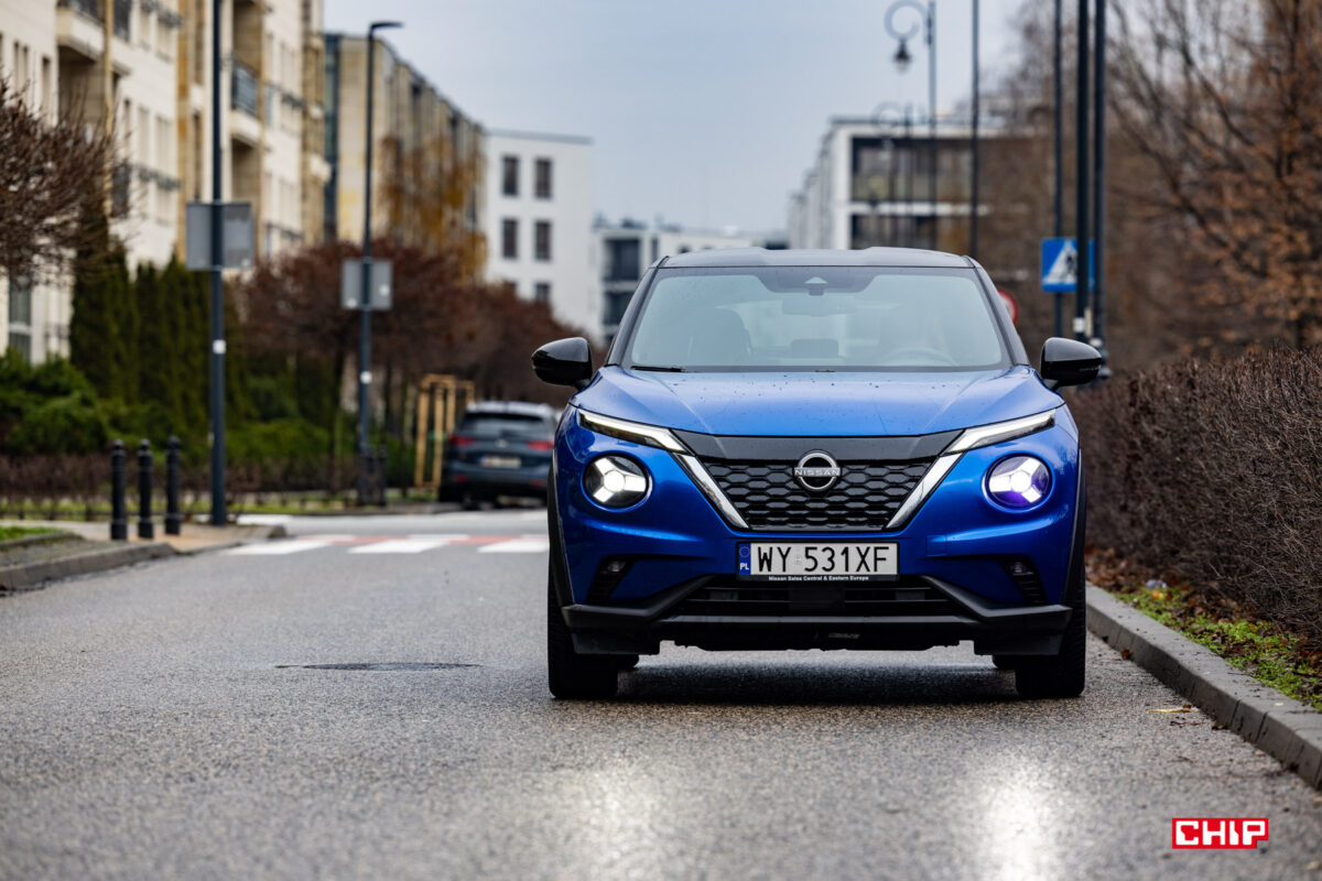 Test Nissan Juke Hybrid – to nie jest samochód dla ludzi o ciężkiej nodze