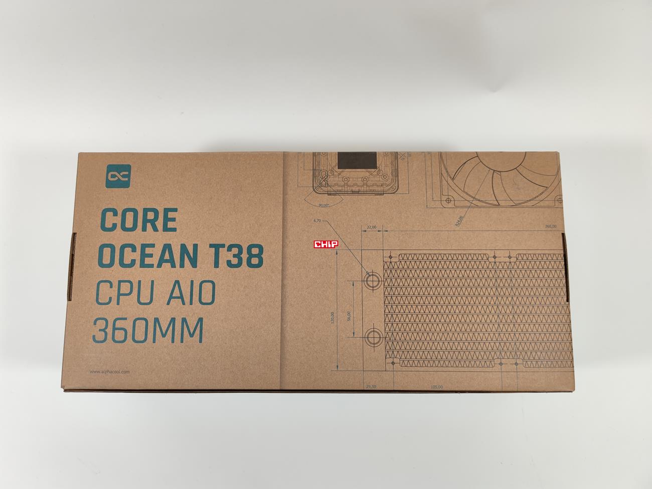 test Alphacool Core Ocean T38 360mm, recenzja Alphacool Core Ocean T38 360mm, opinia Alphacool Core Ocean T38 360mm