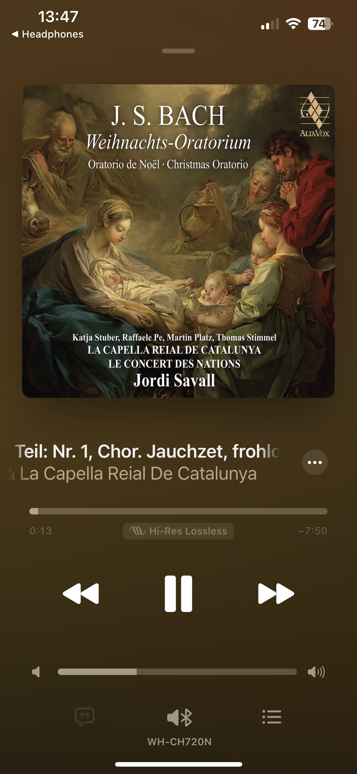 Sony WH-CN720N screenshot