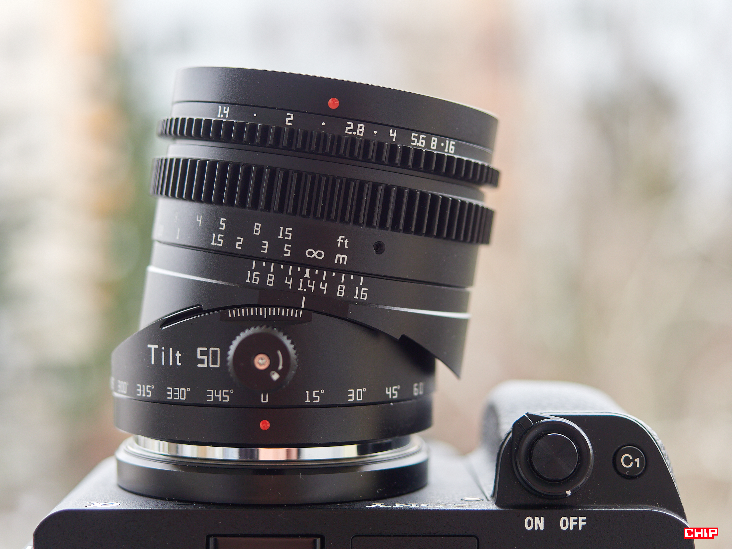 TTArtisan Tilt 50 mm f/1.4