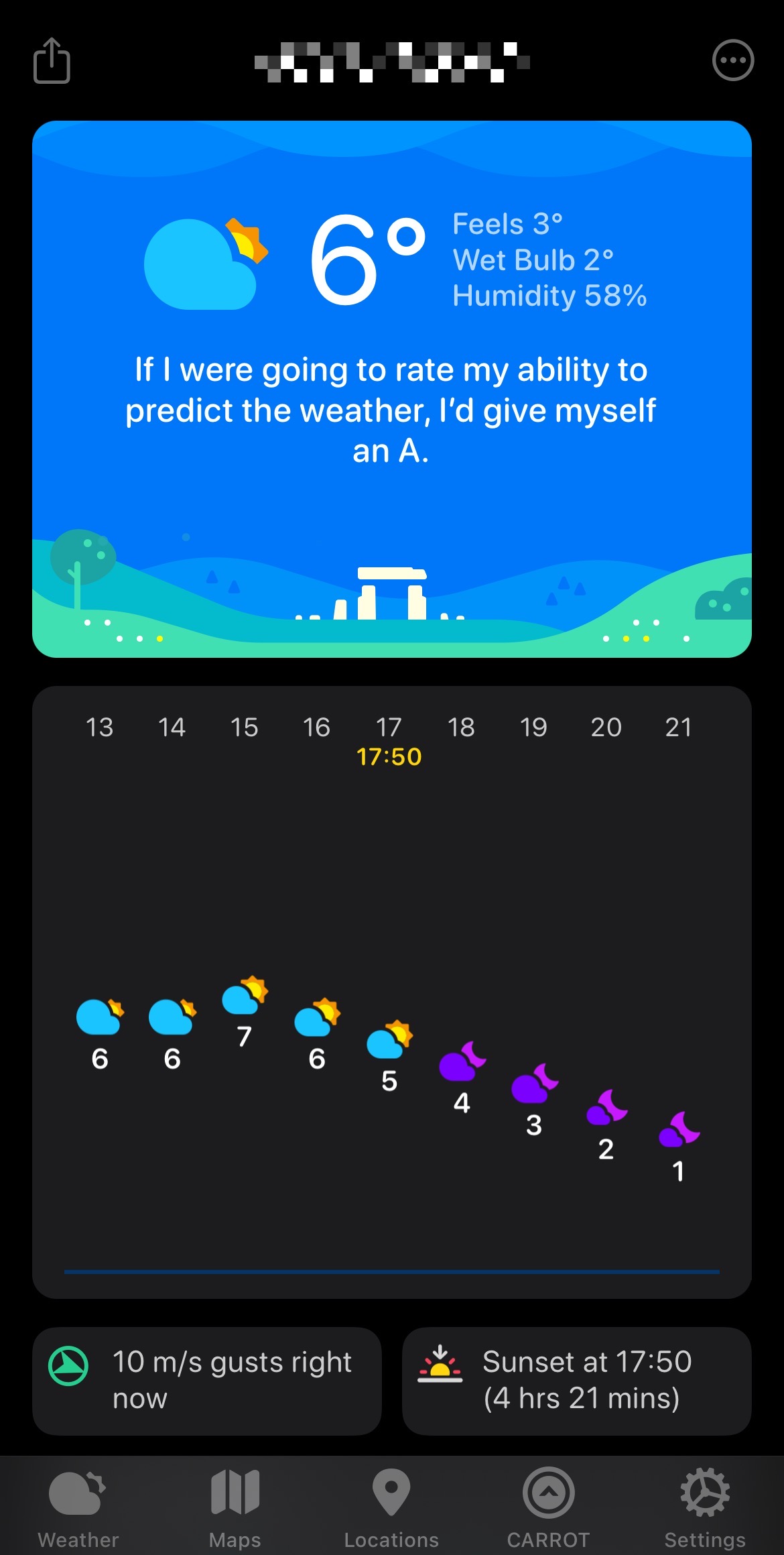 Carrot Weather